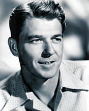 young Ronald Reagan